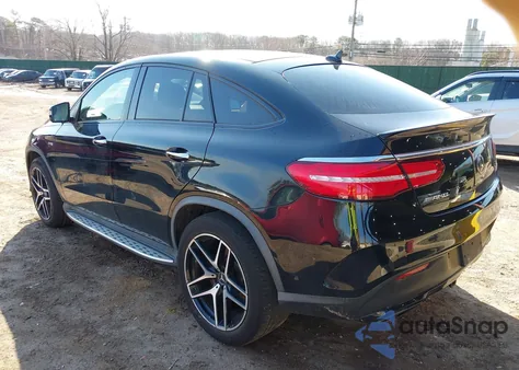 2019 Mercedes-Benz Amg Gle 43 Coupe 4Matic из США, поврежденный, VIN 4JGED6EB7KA129692